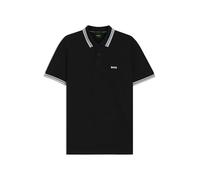 BOSS Poloshirt aus Baumwoll-Piqué mit Kontrast-Logo - Style Paddy, 50469055 Schwarz XXXL