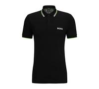BOSS Herren Paddy Pro 10226584 01 Poloshirt, Schwarz, L EU