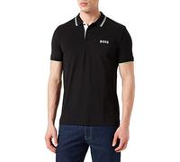 BOSS Herren Paddy Pro 10226584 01 Poloshirt, Schwarz, S EU
