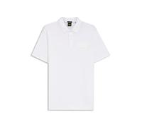 BOSS Paddy Poloshirt mit strukturiertem Logo-Patch - Style Paddy Structure, 50565163 Weiß L
