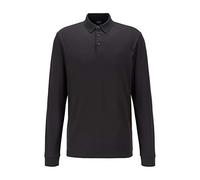 BOSS Herren Pado 11 Longsleeve-Poloshirt aus Interlock-Baumwolle