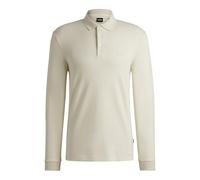 BOSS Herren Pado 30 Longsleeve-Poloshirt aus Interlock-Baumwolle mit Logo