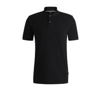 BOSS Herren Pallas IN Regular-Fit Poloshirt aus Baumwoll-Piqué Schwarz001 S