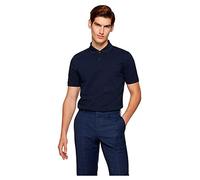 BOSS Regular-Fit Poloshirt aus Baumwolle mit Logo-Stickerei - Style Pallas, 50468362 Dunkelblau 6XL