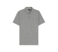BOSS Regular Fit Poloshirt Kurzarm grau