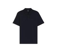 Poloshirt BOSS "Palosh", Herren, Gr. S, dunkelblau 404, Jersey, Obermaterial: 100% Baumwolle, unifarben, slim fit normal, hoch geschlossener Ausschnitt, abgesteppte Kante, Shirts Poloshirt, mit tonale