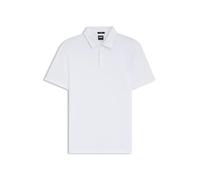 BOSS Slim-Fit Poloshirt aus Interlock-Baumwolle - Style Palosh 30, 50471335 Weiß 4XL