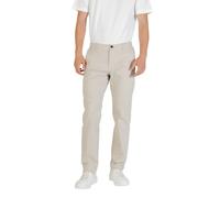 BOSS Regular-Fit Hose aus Baumwoll-Mix mit Twill-Struktur - Style Sanderson-L-2, 50542986 Hellbeige 33/32