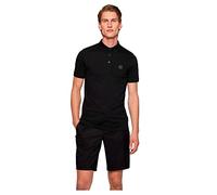 BOSS Slim-Fit Poloshirt aus Stretch-Baumwolle mit Logo-Aufnäher - Style Passenger, 50472668 Schwarz XL