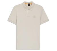 BOSS Herren Poloshirt PASSENGER Slim Fit Kurzarm Hellgrau Größe XXL