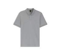 BOSS Slim-Fit Polohemd aus Stretch-Baumwolle mit Logo-Aufnäher - Style Passenger, 50507803 Grau XXL