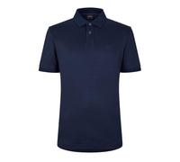 Hugo Boss Poloshirt BOSS Pe_Interlock Herren Jersey 100% Baumwolle Regular Fit Blau Gr. L