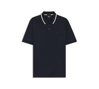BOSS Slim Fit Poloshirt aus reiner Baumwolle Modell 'PENROSE' in Marine, Größe L