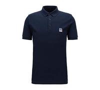 BOSS Herren Petroc RA Gestricktes Slim-Fit Poloshirt mit exklusivem Logo