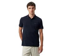 BOSS Green Poloshirt mit Label-Detail in Dunkelblau, Größe S