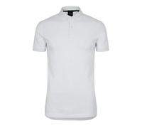 Poloshirt BOSS GREEN "Pio 1" Gr. L, weiß (white100) Herren Shirts Kurzarm mit Polokragen (67799357-L)
