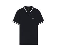 BOSS Herren Pio IN Poloshirt aus Baumwoll-Piqué mit Kontrast-Details Dunkelblau402 XL