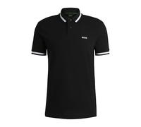 BOSS Herren Pio IN Poloshirt aus Baumwoll-Piqué mit Kontrast-Details Schwarz001 L