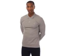 BOSS Herren Pirol Longsleeve-Poloshirt aus Interlock-Baumwolle mit tonalem Logo