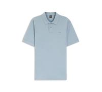 BOSS Poloshirt aus Baumwoll-Piqué mit Logo-Print - Style Prime, 50507813 Hellblau L