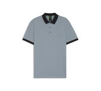 BOSS Feuchtigkeitsableitendes Poloshirt aus elastischem Baumwoll-Mix mit Piqué-Struktur - Style Polo GL, 50544192 Grau XXXL