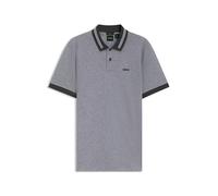 BOSS Poloshirt aus Baumwoll-Piqué mit Punkte-Print - Style Polo TL, 50544482 Grau S