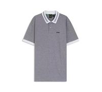 BOSS Poloshirt aus Baumwoll-Piqué mit Punkte-Print - Style Polo TL, 50544482 Grau L