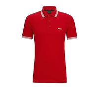 BOSS Herren Polohemd, Normal, Rot, L