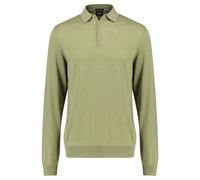 BOSS Herren Polopullover aus Schurwolle LANCIONE, grün, Gr. L