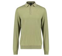 BOSS Herren Polopullover aus Schurwolle LANCIONE, grün, Gr. M