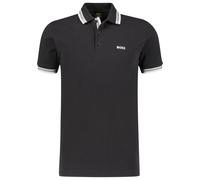 BOSS Herren Paddy Curved Polohemd, New - Black001, 3XL EU