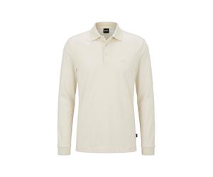BOSS Herren Poloshirt PADO 30 Regular Fit, offwhite, Gr. XXXL