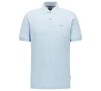 BOSS Pallas Poloshirt aus Baumwoll-Piqué mit Logo-Details - Style Pallas, 50468362 Hellblau XL
