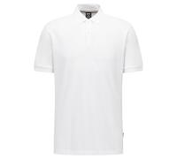BOSS Herren Poloshirt PALLAS Kurzarm, weiss, Gr. XL