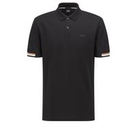 BOSS Regular Fit Poloshirt Kurzarm schwarz