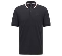 BOSS Herren Poloshirt PENROSE 38 Slim Fit Kurzarm, black, Gr. XXL