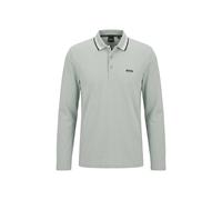 BOSS Green Regular Fit Poloshirt aus reiner Baumwolle Modell 'PLISY' in Lind, Größe XL