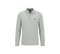 BOSS Green Regular Fit Poloshirt aus reiner Baumwolle Modell 'PLISY' in Lind, Größe XXXL
