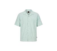 BOSS Herren Poloshirt WE_FLOWER, aqua, Gr. S