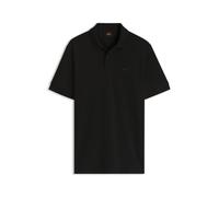 BOSS Poloshirt Prime Kurzarm Baumwoll-Piqué Regular Fit Schwarz M