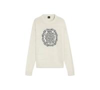 BOSS Herren Pullover KERBERT, offwhite, Gr. M