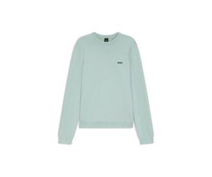 BOSS Herren Pullover KN_MOMENTUM-X CN 10273795 01 Slim Fit aus Wollmix, aqua, Gr. XXL