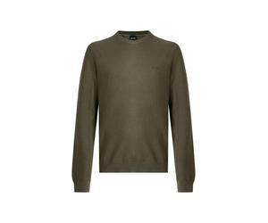 BOSS Herren Pullover KN_MOMENTUM-X CN 10273795 01 Slim Fit aus Wollmix, oliv, Gr. M