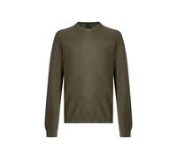 BOSS Herren Pullover KN_MOMENTUM-X CN 10273795 01 Slim Fit aus Wollmix, oliv, Gr. XXXL