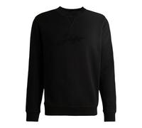 BOSS Herren Pullover Sweater Loungewear Oberteil Charlie Sweatshirt, Farbe:Schwarz, Artikel:-001 Black, Größe:XL