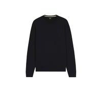 BOSS Black Pullover Herren Slim Fit Rundhals Baumwolle blau, L