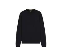 BOSS Black Pullover Herren Slim Fit Rundhals Baumwolle blau, XXL