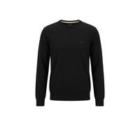 BOSS Regular Fit Strickpullover aus reiner Baumwolle Modell 'UPCAS' in Black, Größe XXL