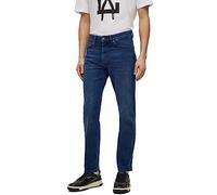 Regular-fit-Jeans BOSS ORANGE "Re Maine", Herren, Gr. 38, Länge 30, blau (dunkelblau), Denim/Jeans, Obermaterial: 98% Baumwolle, 2% Elasthan, unifarben, regular fit knöchellang, Jeans, in 5-Pocket-For