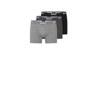 Boxer BOSS "Boxer 3 PACK", Herren, Gr. XL (54), schwarz (schwarz061), Jersey, Obermaterial: 95% Baumwolle, 5% Elasthan, unifarben, Unterhosen, mit farblich passendem Webbund (11389068-XL) schwarz061